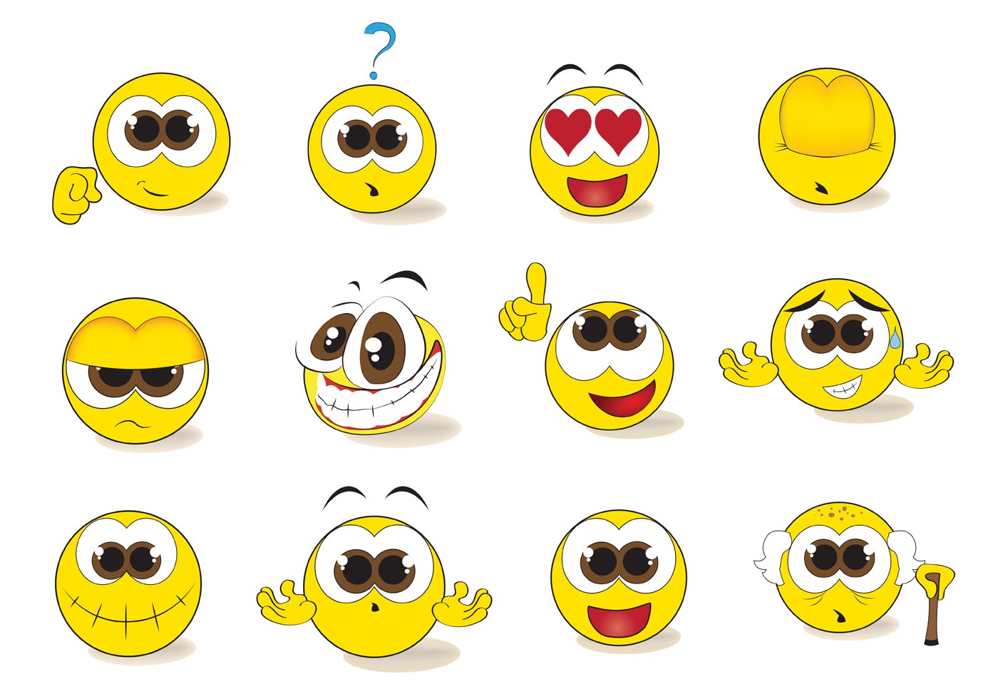 Emoticons Clip Art