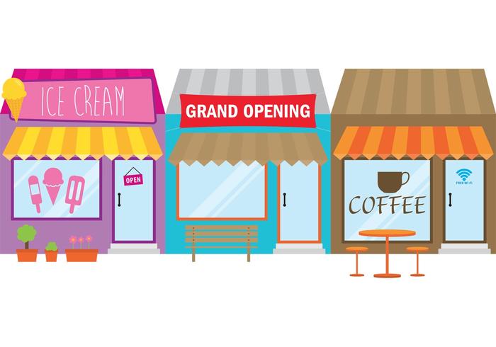 Grand Opening Store Sign  vector