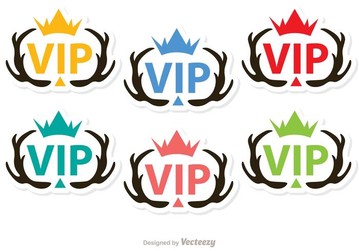 Antler VIP Icons Vector Pack