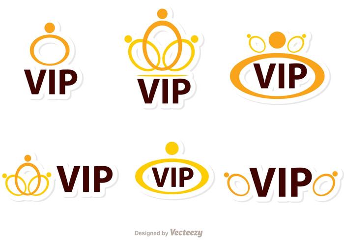 Anillos Vip Iconos Vector Pack