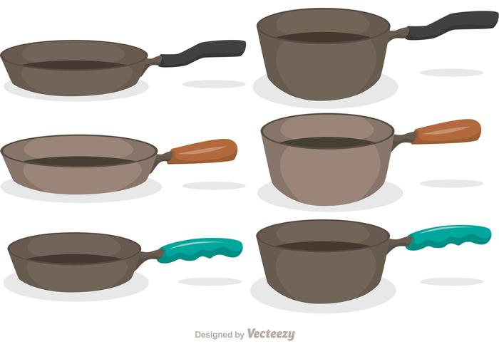 Pan Icons Vector Pack