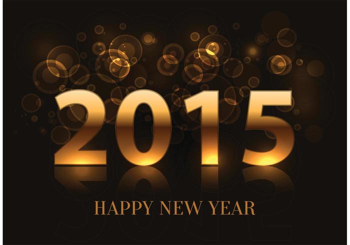 2015 New Years Background vector