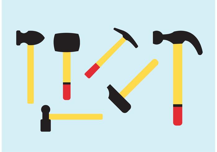 Hammer Vector Collection Hammer Vector Collection