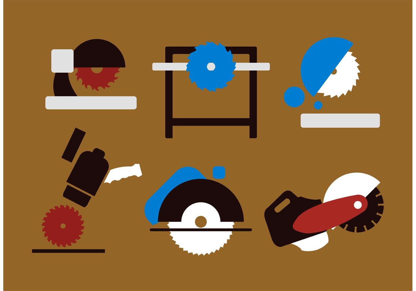 Circular Saw Vectors 84515 Vector Art at Vecteezy