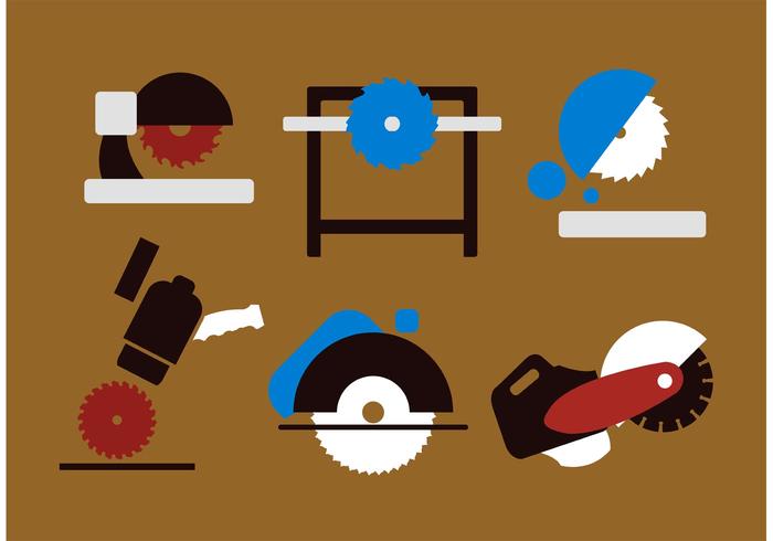 Circular Saw Vectors 