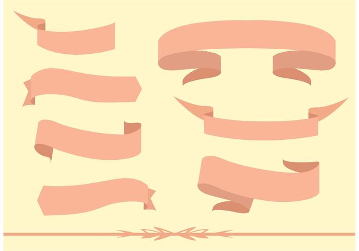 Free Vector Ribbon Set