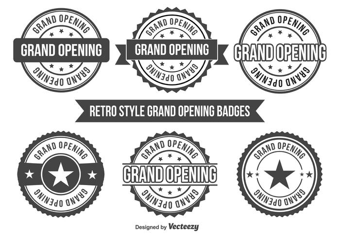 Grand Opening Badges Grand Opening Badges