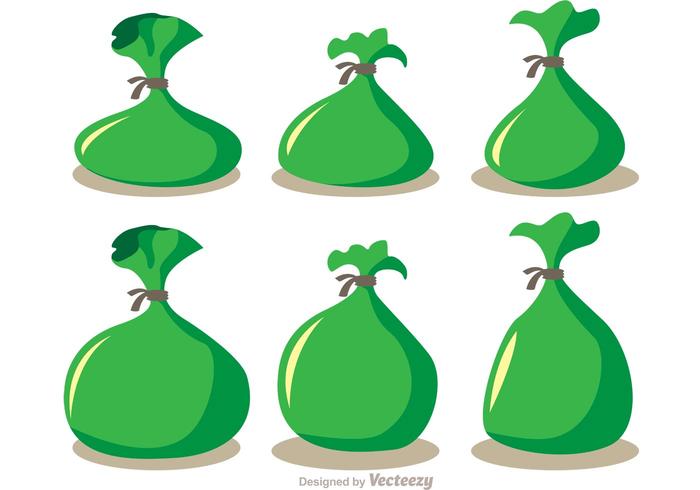 Cartoon Rubbish Bag Vectors Pack Cartoon Rubbish Bag Vectors Pack