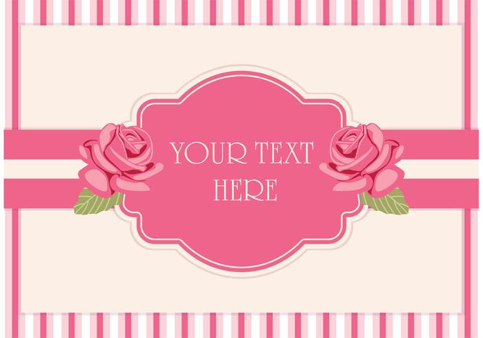Shabby Chic Style Background vector