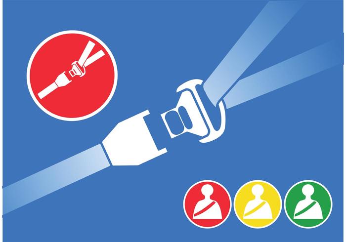 Seat Belt Vectors 