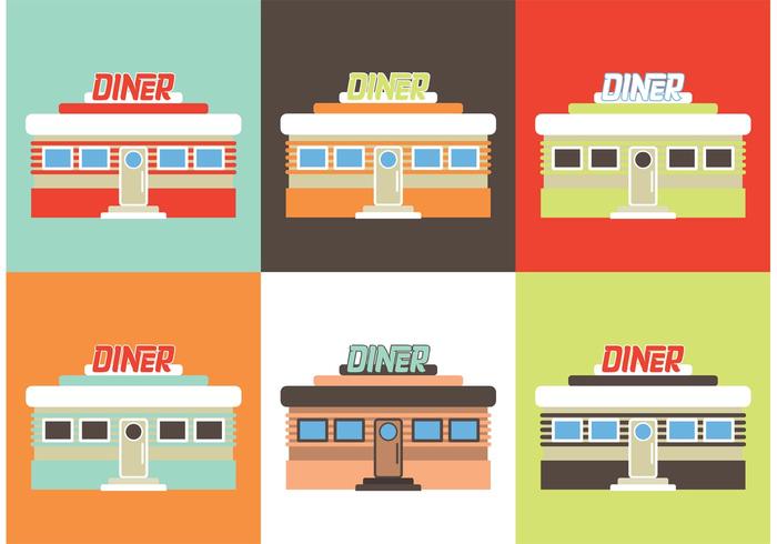 Diner restaurant vector