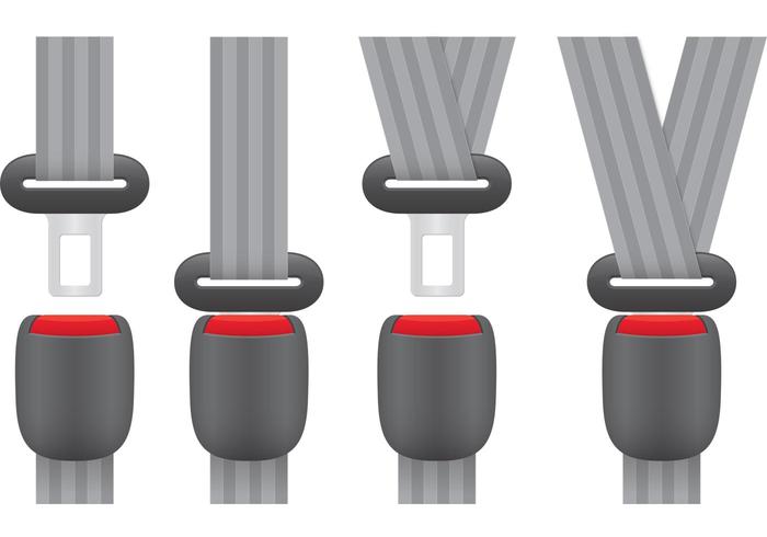 Seat Belt Vectors 