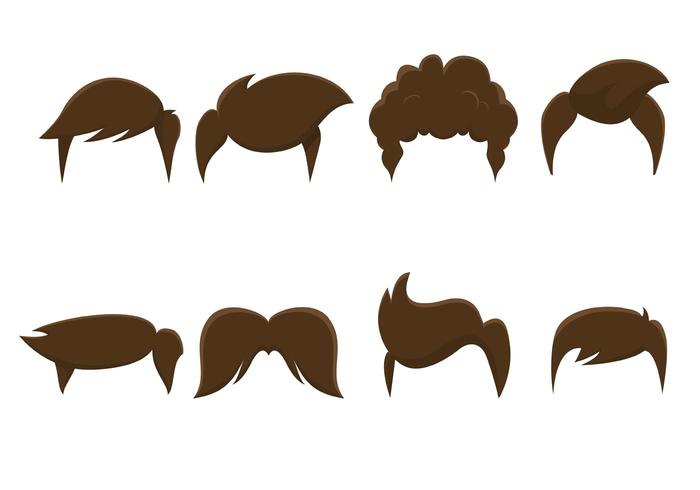 Free Vector Hair Styles - Download Free Vectors, Clipart 