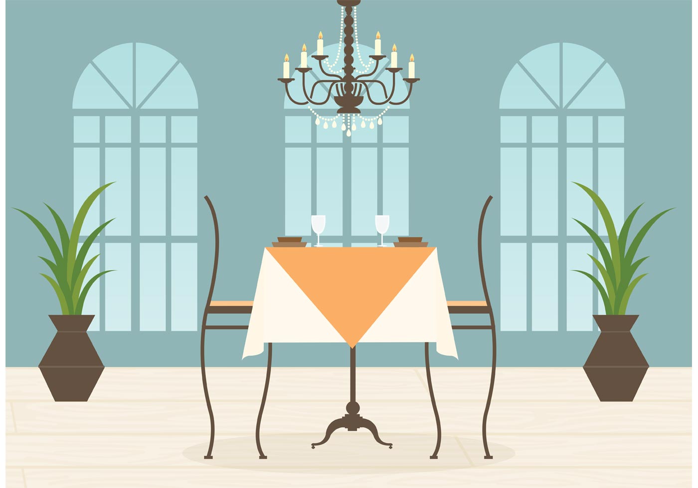  Restaurant  Interior Vector Download Free Vector Art 