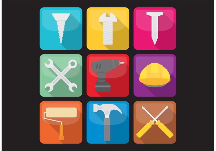 Tools Icons vector