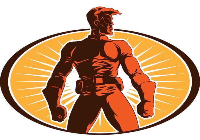 City Guardian Vector Superhero City Guardian Vector Superhero