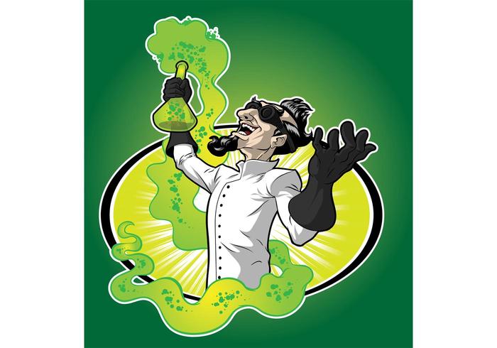 Mad Scientist Vector | Free Vector Art at Vecteezy!