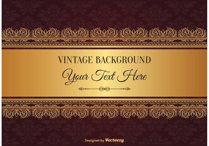 Fondo elegante del estilo del vintage vector