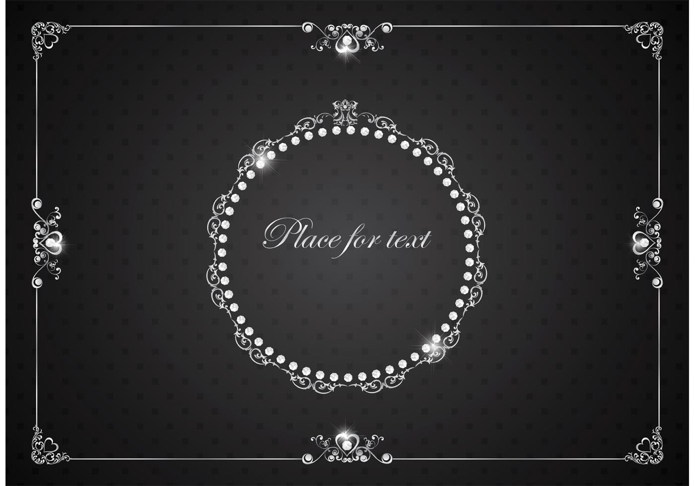 Vector Silver Luxury Vintage Frames Download Free Vectors