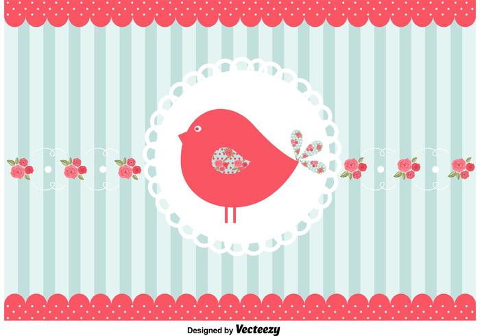 Gratis Shabby Chic Estilo de fondo vector