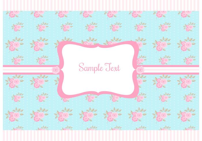 Free Shabby Chic Style Background vector