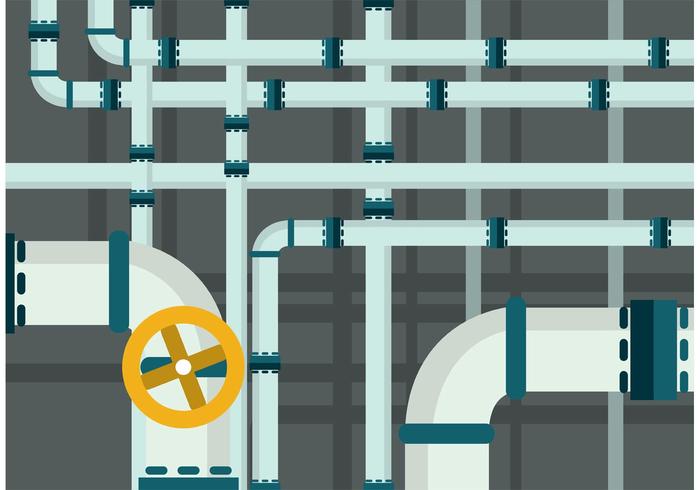 Sewer pipes vector