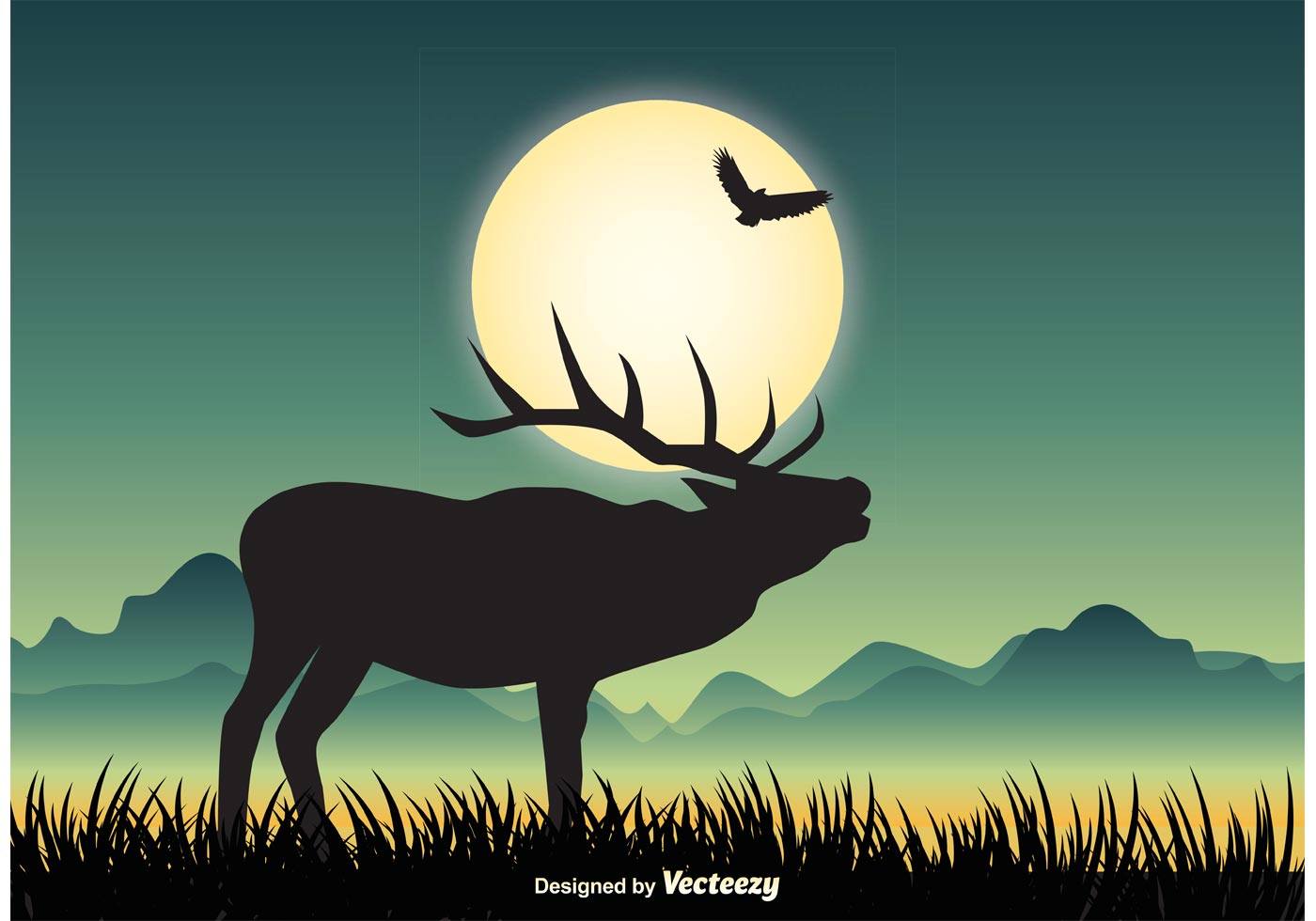 Download Wildlife Landscape Illustration 85639 - Download Free Vectors, Clipart Graphics & Vector Art