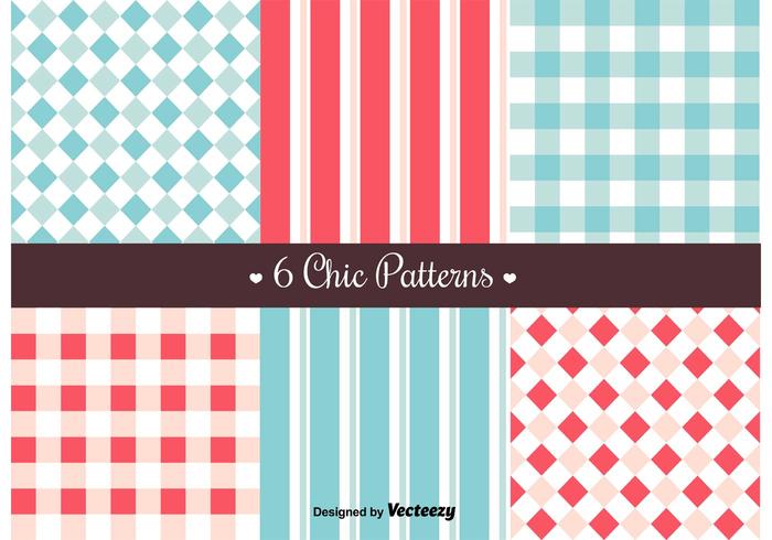 Free Retro Patterns  vector