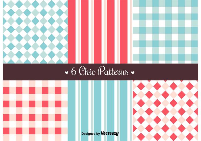 Free Retro Patterns  vector