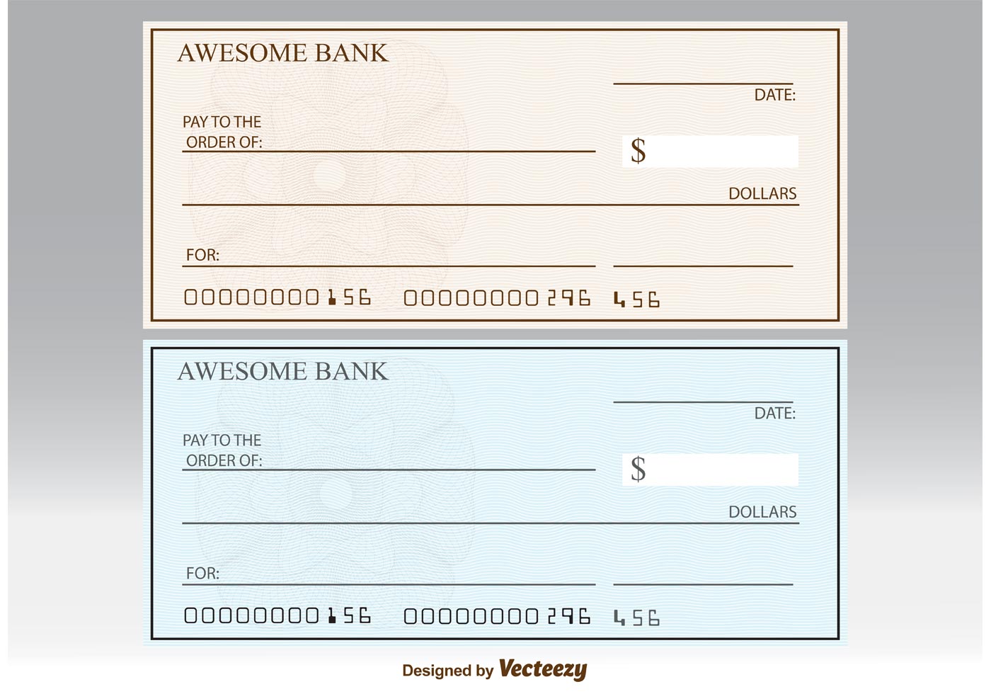 Blank Cheque Template Uk