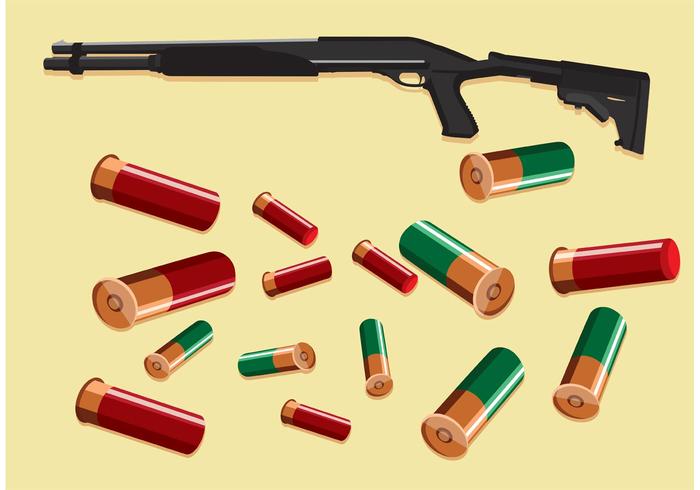 Shotgun Shells Vectors