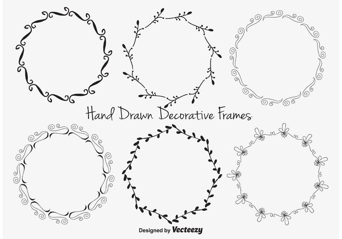 Decorative Frame Set vector