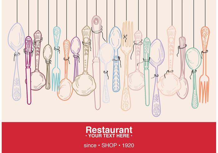 Restaurant Card  vector