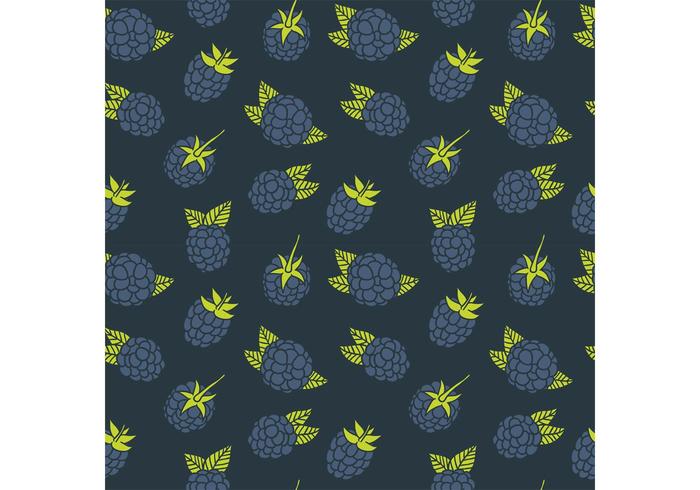 Free Black Berry Pattern Vector Free Black Berry Pattern Vector