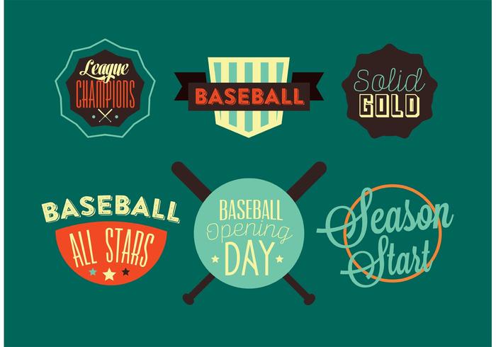 Baseball Opening Day vector