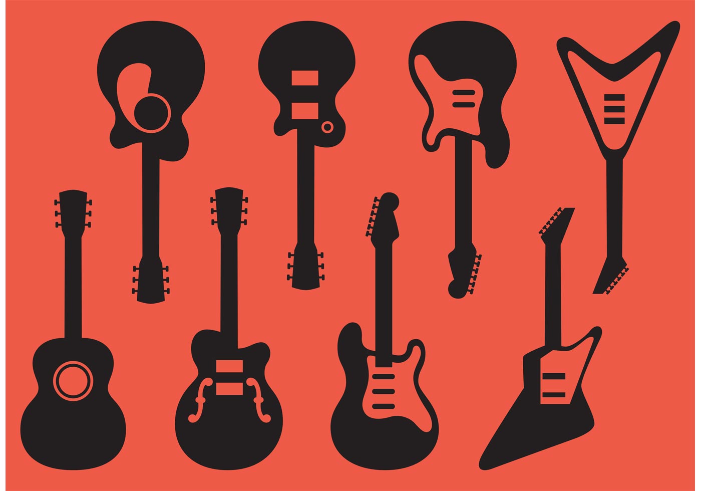 Download Guitar Vectors - Download Free Vectors, Clipart Graphics ...