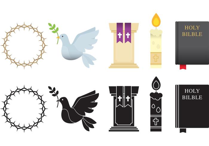 Religious Items vector