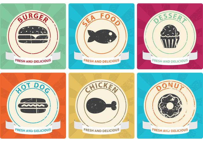 50's Diner Posters vector