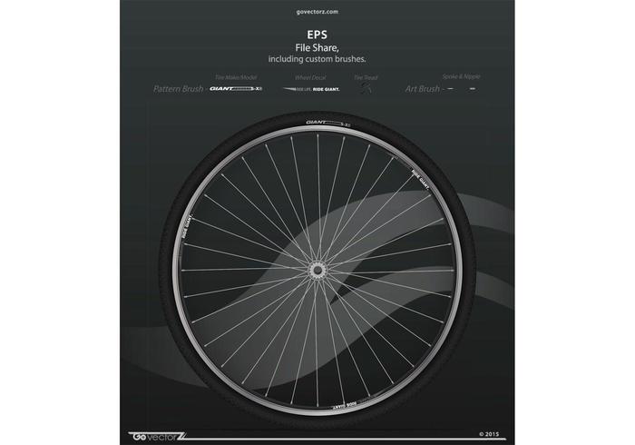 Bike Wheel Vector Bike Wheel Vector