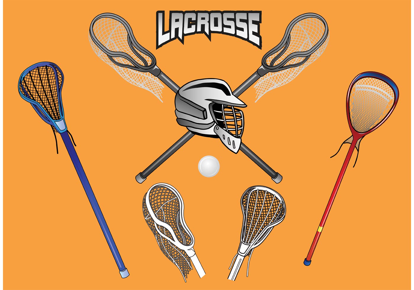 Lacrosse Stick 86301 Vector Art at Vecteezy