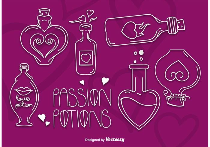 Love Potions vector