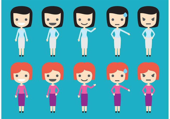 Business Women Figures Business Women Figures