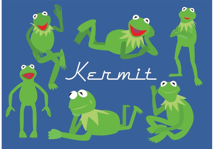 Kermit la rana vector