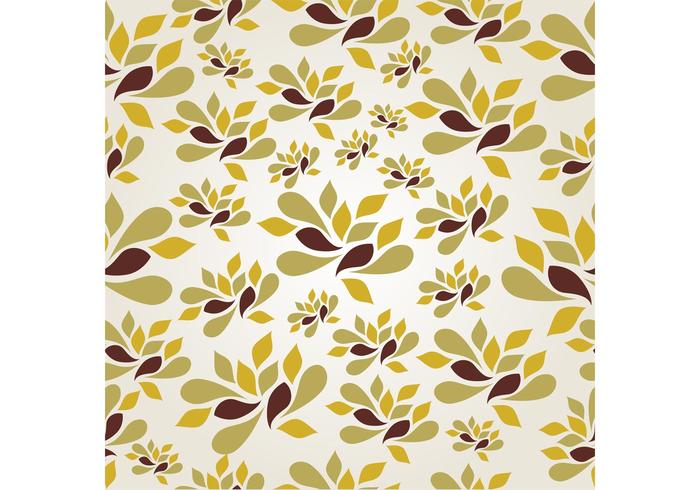 Modern Seamless Floral Background vector