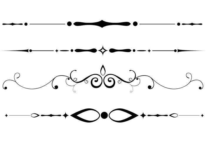 Divisores de texto establecer vectores