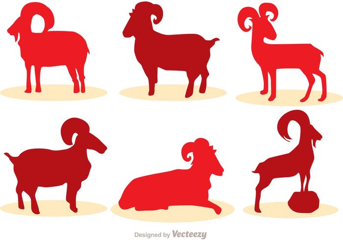 Chinese New Year Goat Vector