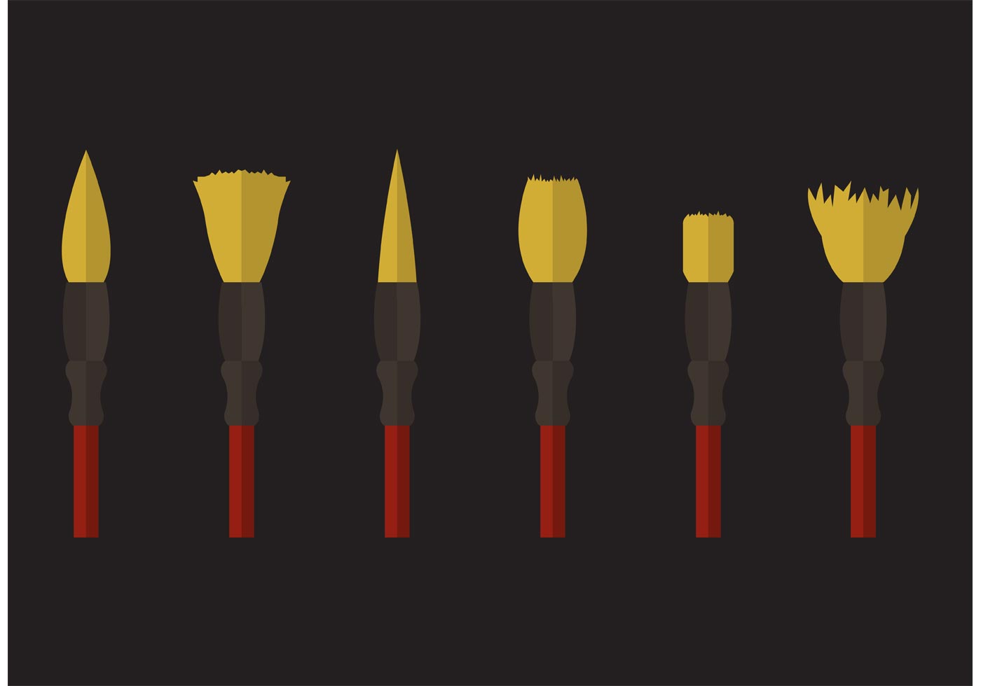 Chinese Calligraphy Brush Vectors Download Free Vector Art, Stock