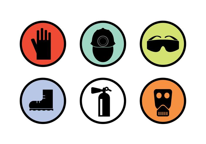 Safety Gear Vectors Safety Gear Vectors