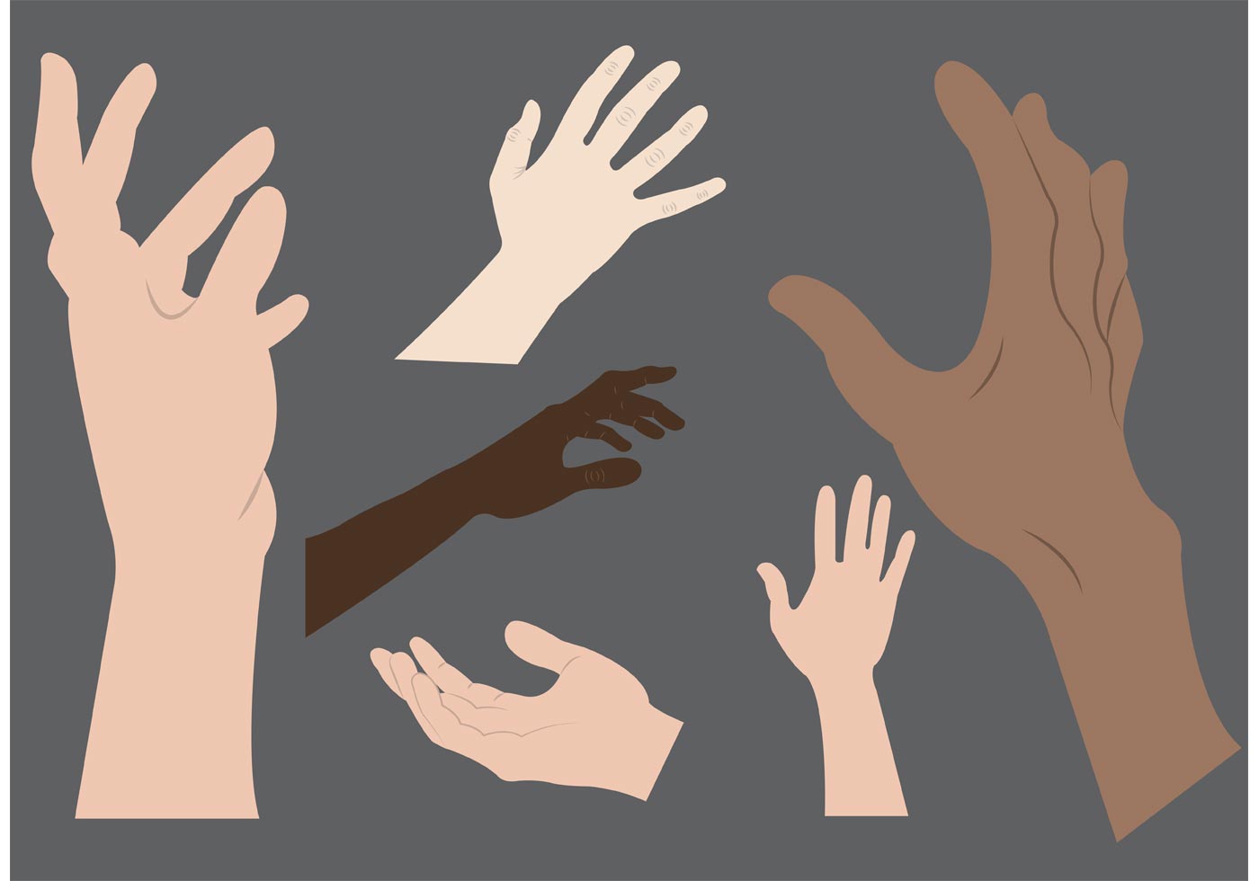 Hand Reaching Vectors Download Free Vector Art, Stock