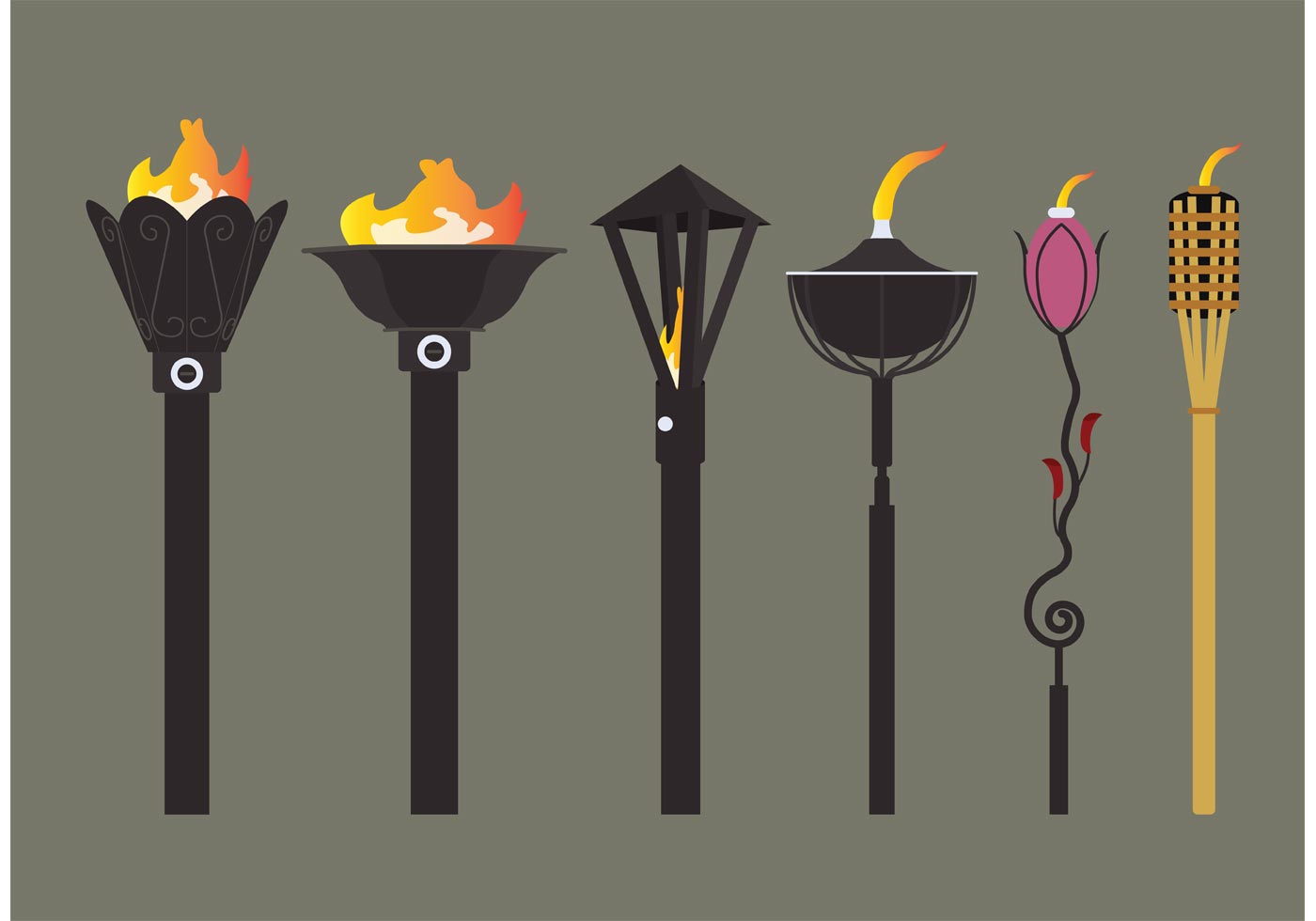 vector clipart torch - photo #39